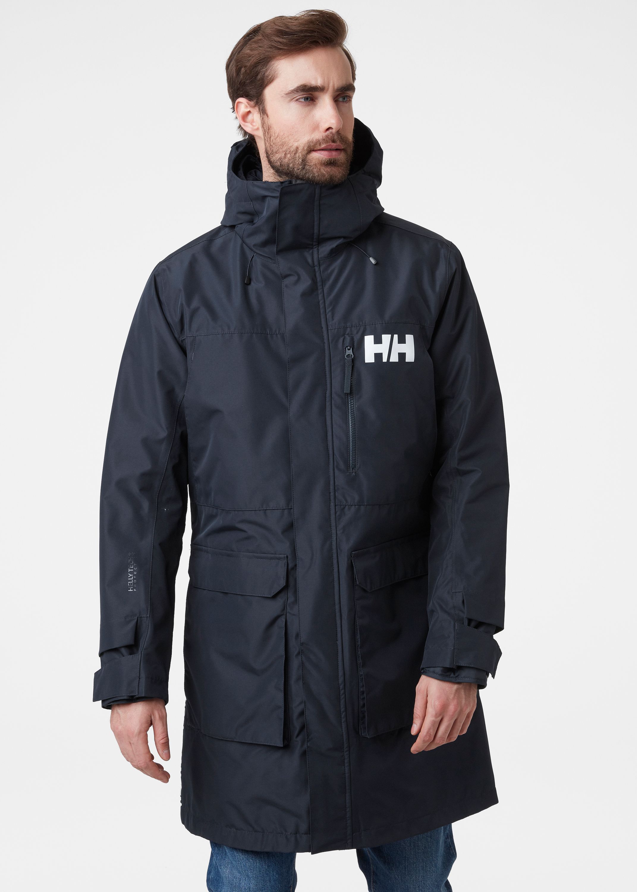 Kj p HH Rigging Coat Parka Herre Watski no