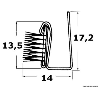 Lasin tiivistelista AISI316