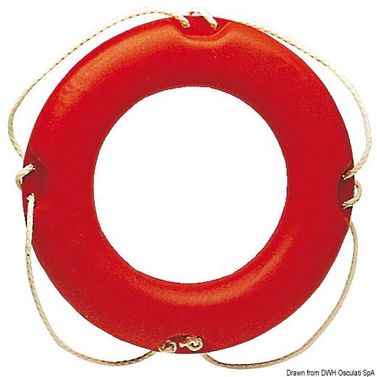 Livboj av orange Eltex, gammal M.D.