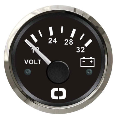 Volttimittari 18/32 V musta/kiiltävä