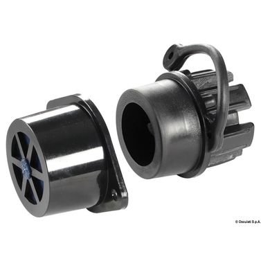 Dreneringsplugg i nylon med ventil 36 mm