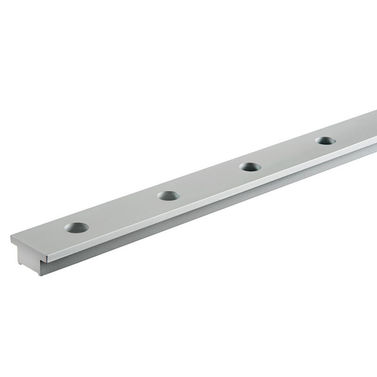 Anodiseret aluminiumsskinne 25x4 mm (2m-stang)