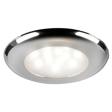SOLE upotettava LED-kattovalaisin kromattu kytkin