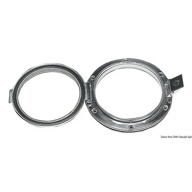 Vemefa portlight spegelpolerat SS 125 mm