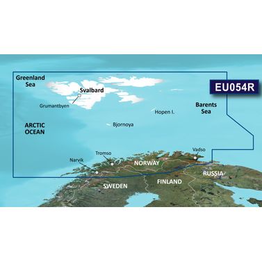 Bluechart g3 hxeu054r vestfjd-svalbard-varanger