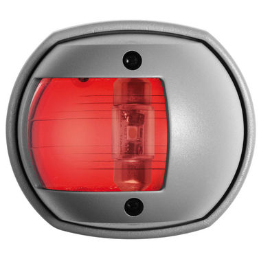 Kompakt LED-babordlanterne, RAL 7042
