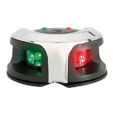 Attwood LED lanterne 2nm, rød/grøn top monteres