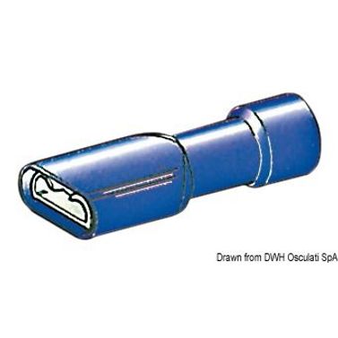 Faston esieristetty naarasliitin 2.5-6mm²