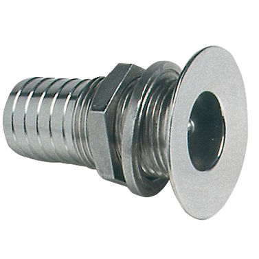 Skroggennemføring Rustfri, 1/2"x19mm