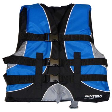 Vandsport Flydevest til Børn, Blå/Sort, 30 - 40 kg