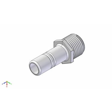 Adapter 1/2" hane - 15mm slangstuss