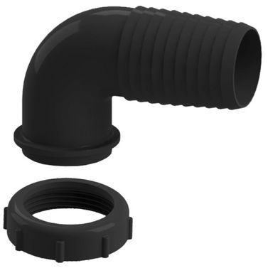 Nuova Rade Slangetilkobling, 90°, Ø:38mm