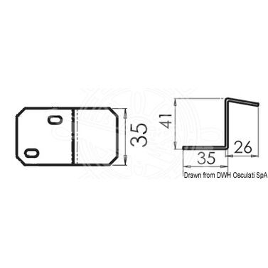 Kiinnike vesitankeille