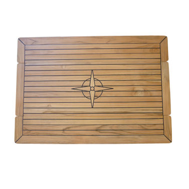 Teakbord, Foldbar Bordplade