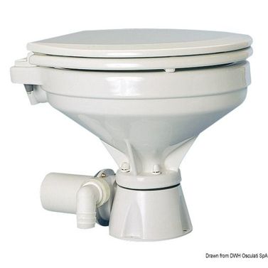 SILENT Comfort WC iso kulho 24 V