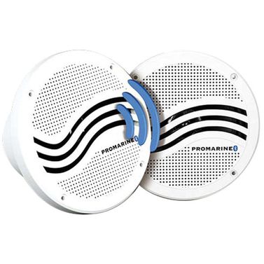 Promarine Bluetooth-højttaler Hvid Startpakke 6,5" 150W, 12 V 
