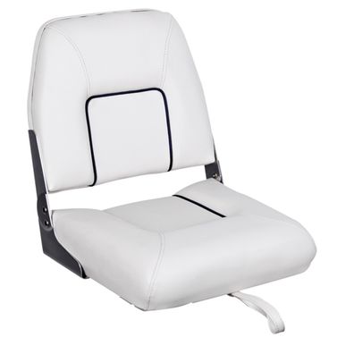 Båtstol S40 Standard Hvit/Blå Båtstol S40 Standard Hvit/Blå