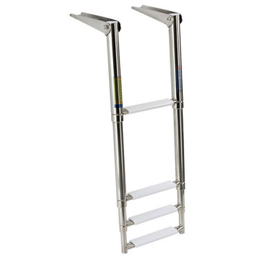 Teleskopisk standardstege AISI316 4 steg