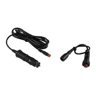 12V Adaptersett med Strømkabel for Bil
