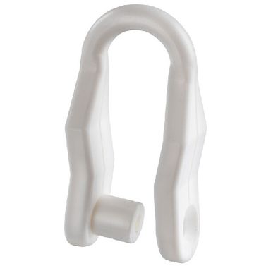 Bygel vit nylon, Ø:8mm