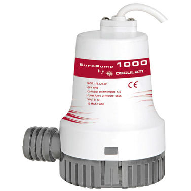 Europump II nedsenkbar lensepumpe 1000 12 V