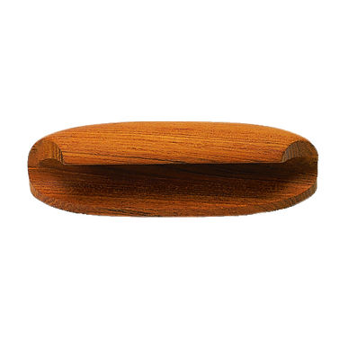 Handtag för Låda, Öppen, Teak, 102mm, 10st