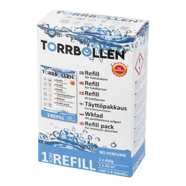 Torrbollen Refill 1/kfp Affugter