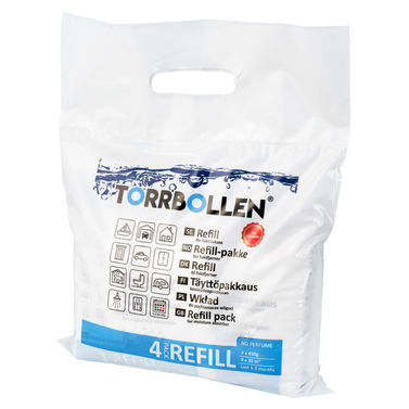 Torrbollen Refill 4 pk Fuktsluker