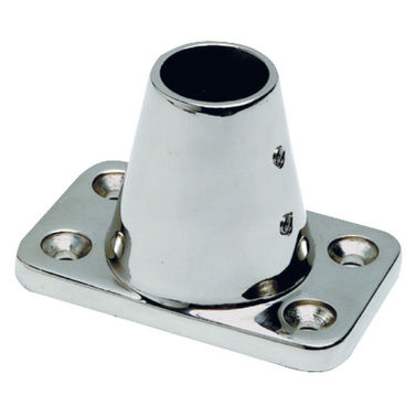 Rak fot för mantågsstötta 90x96mm 60mm