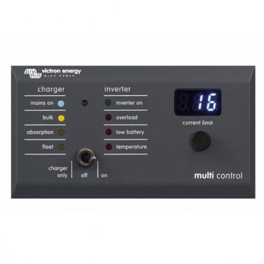 Kontrollpanel victron fö multi & quatro vinklad kontakt