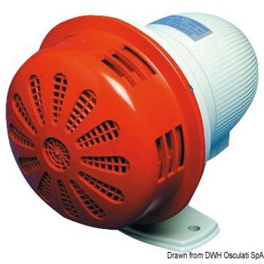 SUPERCELERE sähköinen sireeni 12 V