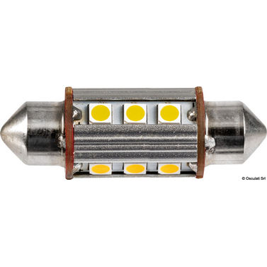 2 Festoon LED-lamppu 39 mm 3000K 12 LED