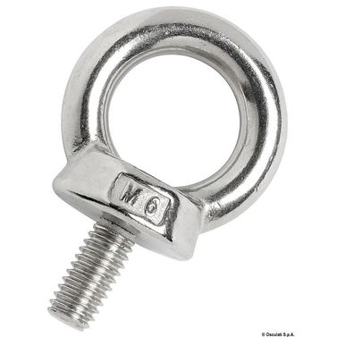 Taottu silmukkapultti ulkokierteellä AISI316 6 mm