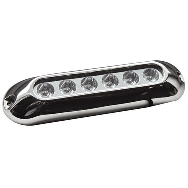 Undervanns lyskaster med 6 blå LED