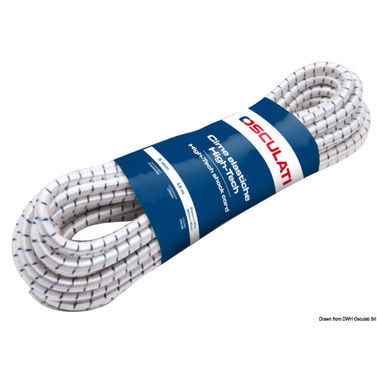 Elastisk lina 6 mm x 10 m butiksförpackning