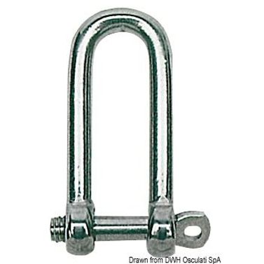 Pitkä sakkeli AISI 316 4 mm
