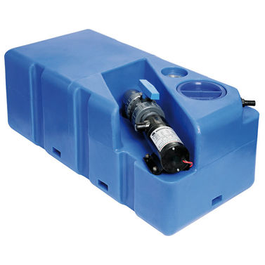 Septiktank med horisontell macerator 105 l 24 V