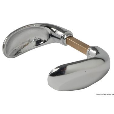 Classic Spoon kromattu messinkikahva 82 mm