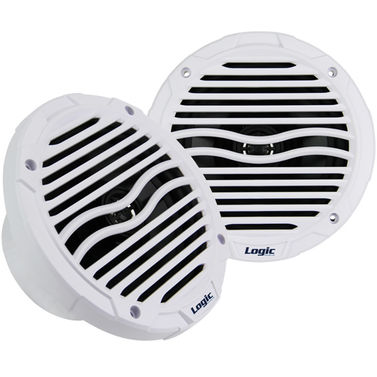 Kaiutinsarja Logic Soundlab Marine 6.5", 80w, Valkoinen 2kpl