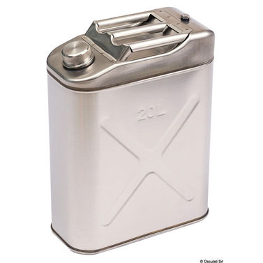 Brændstofdunk, spejlpoleret SS, 20 l