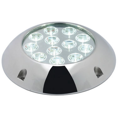 Undervannslys med 12x3W hvite LED og skruer