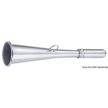 Tågehorn spejlpoleret 185 mm