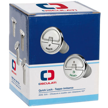 Quick Lock dekksfylling for vann 30° 38 mm