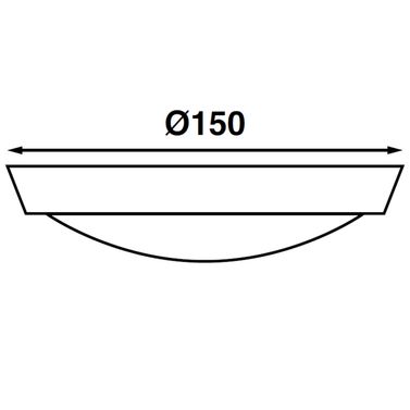 Saturn Touch LED Lampe, Hvid