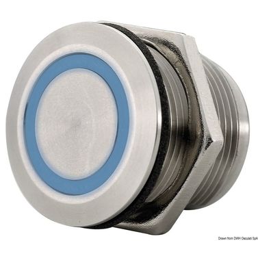 Dæmpbar touchafbryder til LED-lys Ø 19 mm
