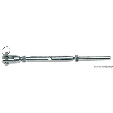 Vantskrue med pressterminal AISI 316 8 mm
