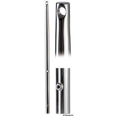 Rekkestøtte AISI 316, modell som oppfyller ORC, 625 mm