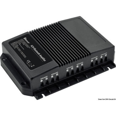 Bluetooth-forsterker 4 kanaler / 2 subwoofere