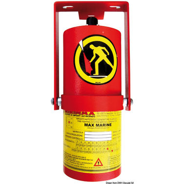 Max Marine 45 aerosolbrannslukkingssystem