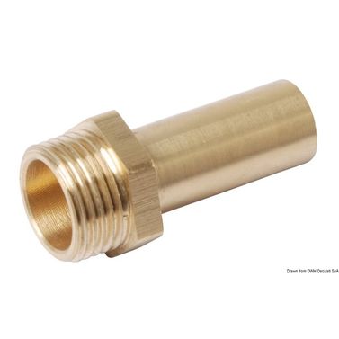 Cylinderkoppling/3/8" hankoppling